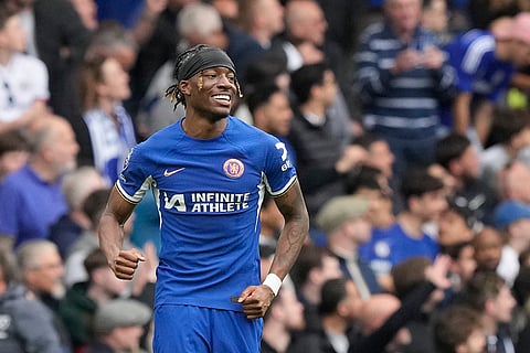 Chelsea's Noni Madueke team's third goal