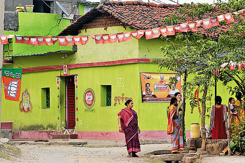 Poll Ready: A village in Sambalpur ahead of elections