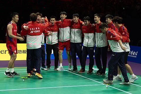 China's Men Badminton Team
