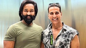Instagram : Vishnu Manchu and Akshay Kumar