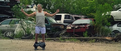 Pierce Brosnan In A Still From ‘Fast Charlie’