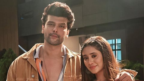 Kushal Tandon and Shivangi Joshi