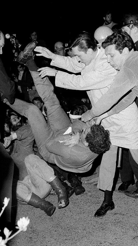 Protests At Columbia University In 1968 - AP