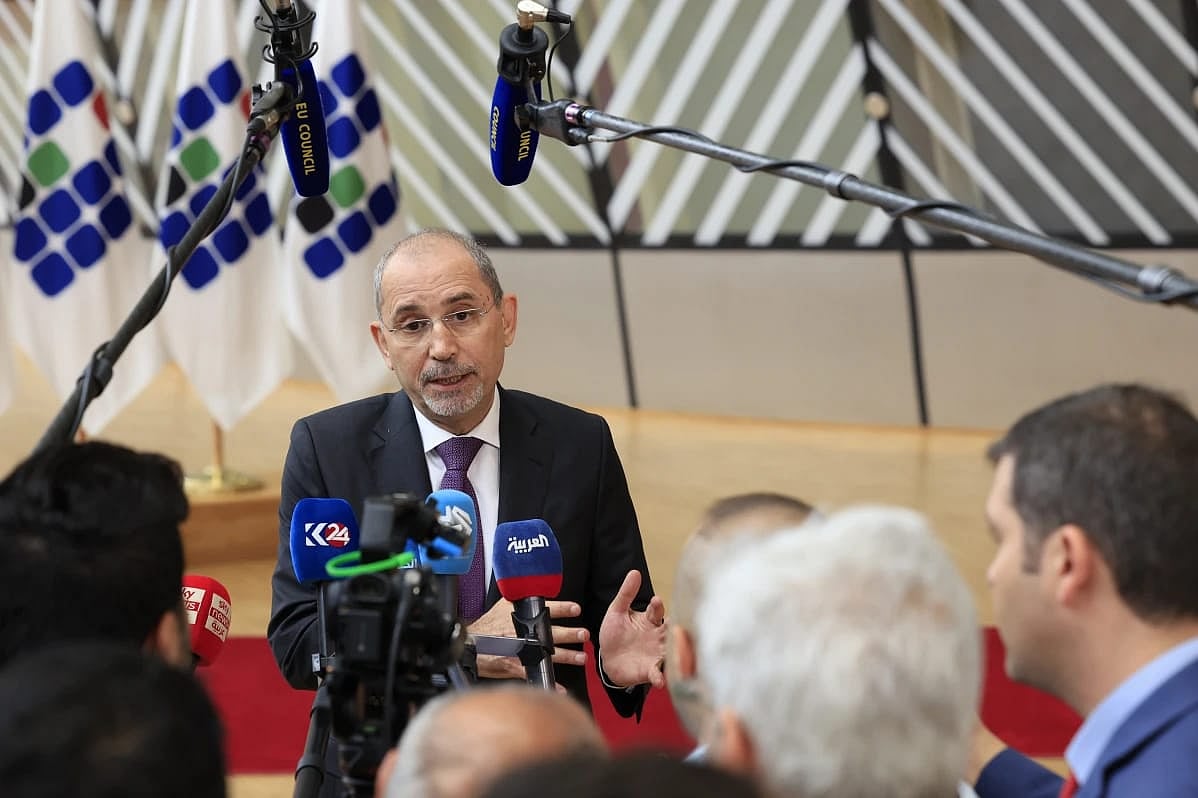 AP : Jordan's Foreign Affairs Minister Ayman Safadi