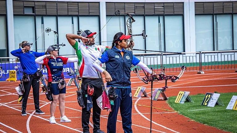 A glimpse from Archery World Cup Stage 1 in Shanghai.  - X | World Archery