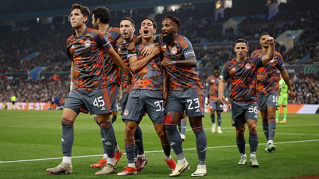 Europa Conference League Semi-Final: Unai Emery's Aston Villa Stunned By Olympiacos In The 1st Leg