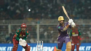 BCCI : A glimpse from the KKR vs LSG match 28 of the 2024 Indian Premier League, April 14 at Eden Gardens, in Kolkata.