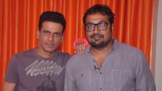 Instagram : Manoj Bajpayee with Anurag Kashyap