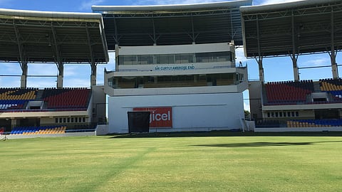Sir Vivian Richards Stadium in North Sound, Antigua.