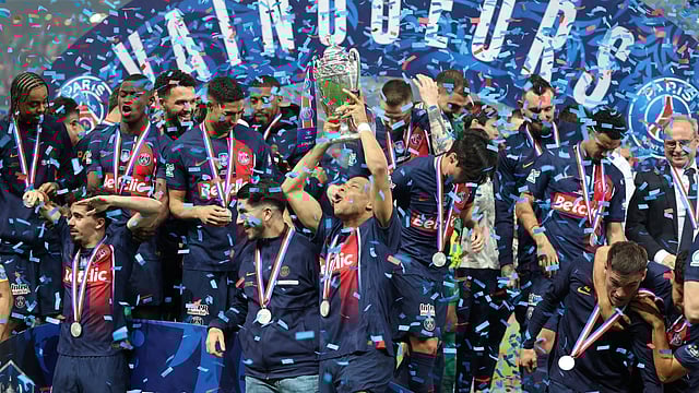 Kylian Mbappe Fails To Score In Farewell Game But PSG Clinch Coupe De France