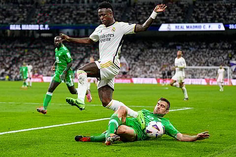 Real Madrid's Vinicius Junior