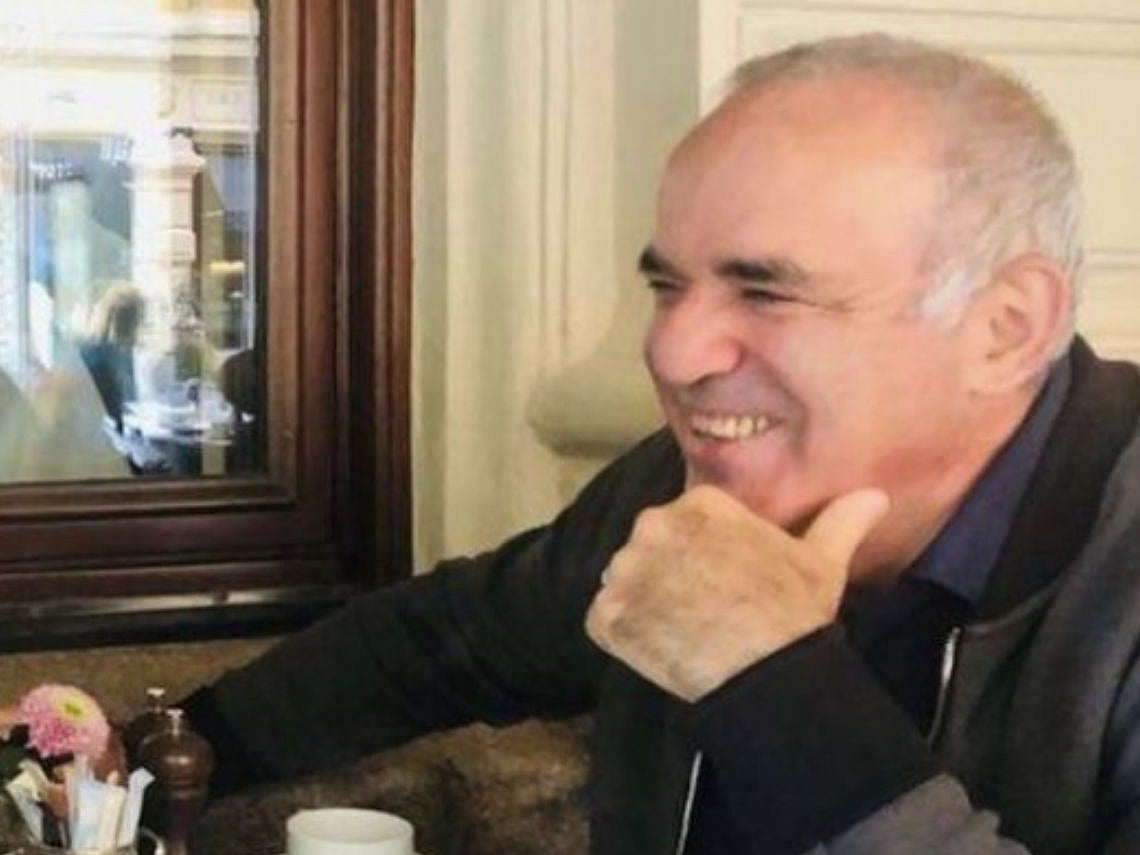 X/@Kasparov63 : Russian Chess Legend Garry Kasparov | 