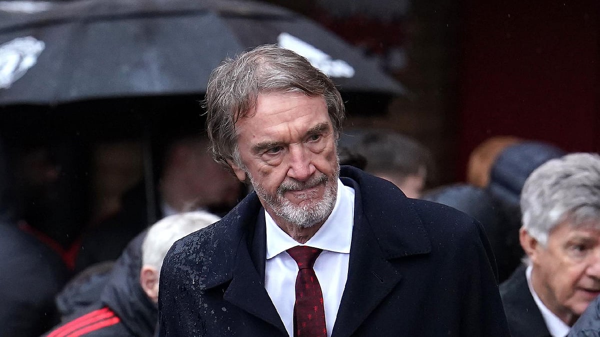 Sir Jim Ratcliffe was in attendance at the Wembley Stadium. - File