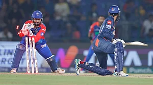 BCCI : A glimpse from the LSG vs DC IPL 2024 match number 64.