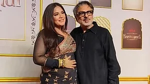 Richa Chadha With Sanjay Leela Bhansali