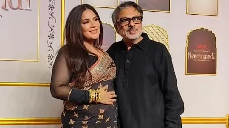 Richa Chadha With Sanjay Leela Bhansali - null