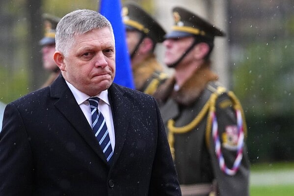 AP : Slovakia Prime Minister Robert Fico |