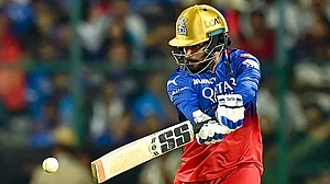 Rajat Patidar impressed for Royal Challengers Bengaluru against the Delhi Capitals on Sunday (May 12, 2024).