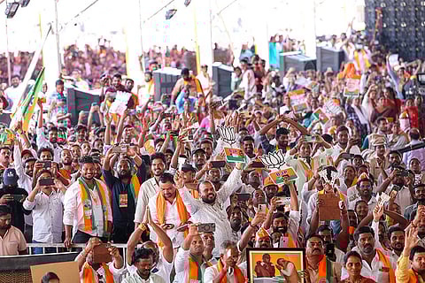 Campaign for LS Polls