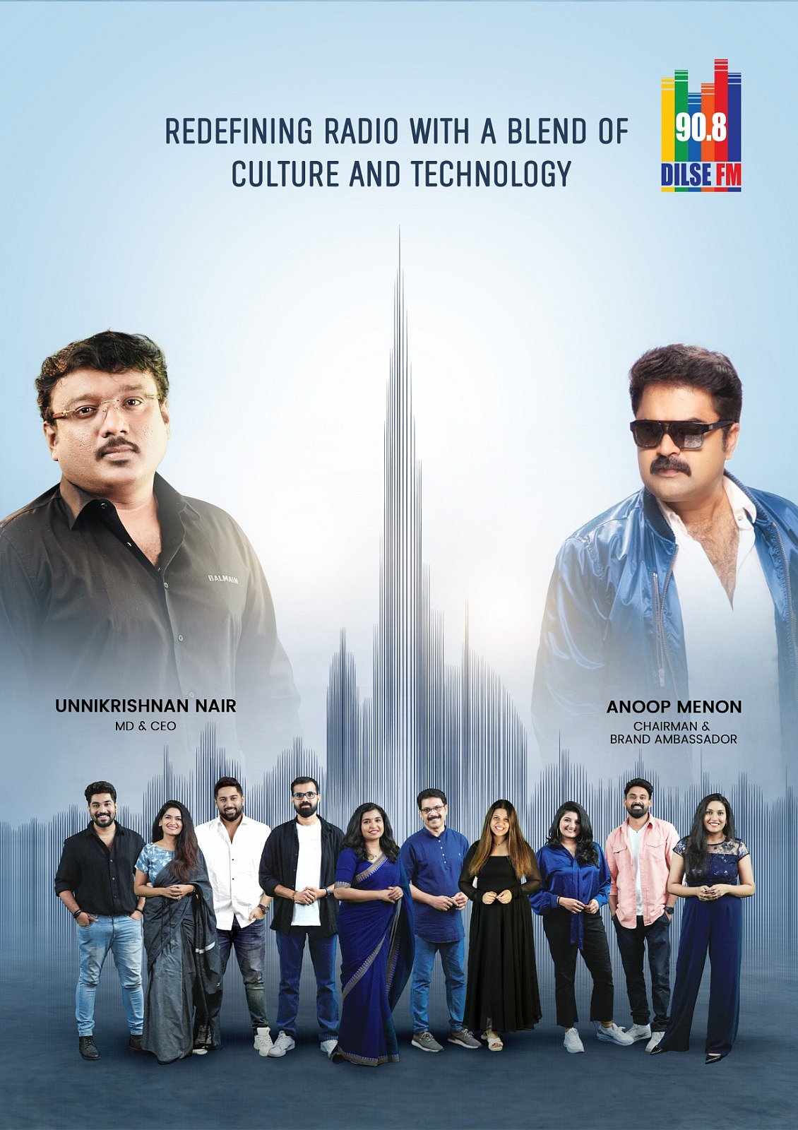 Anoop Menon Adds Star Power To Dilse 90.8 FM As Brand Ambassador