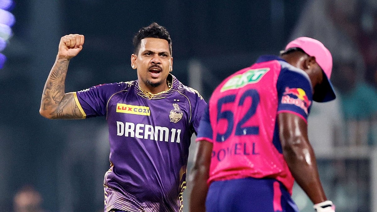 Sunil Narine. - X/@KKRiders