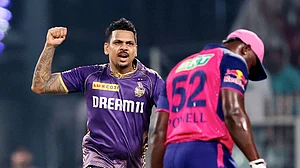 X/@KKRiders : Sunil Narine.