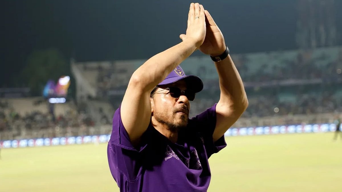 IPL/BCCI : Shah Rukh Khan was present in the last match of Kolkata Knight Riders.