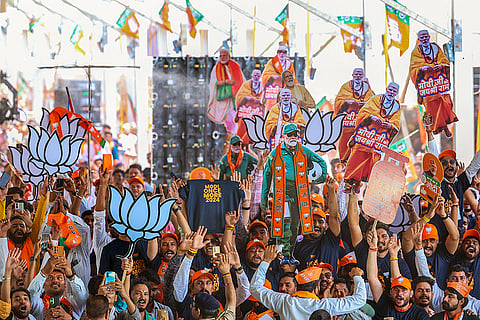 PM Modi campaigns in MP