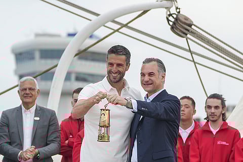 Tony Estanguet and Nicolas Namias