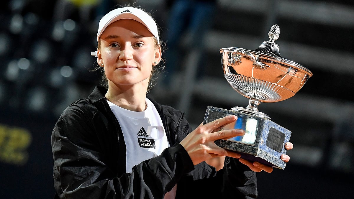 Elena Rybakina won the Italian Open in 2023.