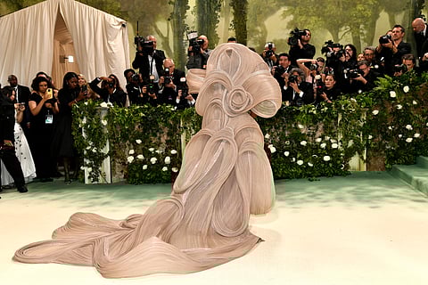 Mindy Kaling's stunning ensemble at Met Gala 2024