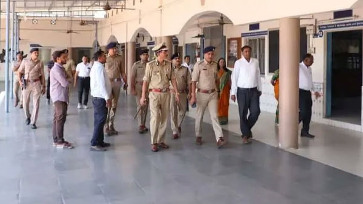 Rajasthan Police officials on their duty.(Representational image) - PTI