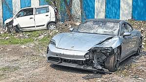 PTI : Visual from the accident spot in Pune |