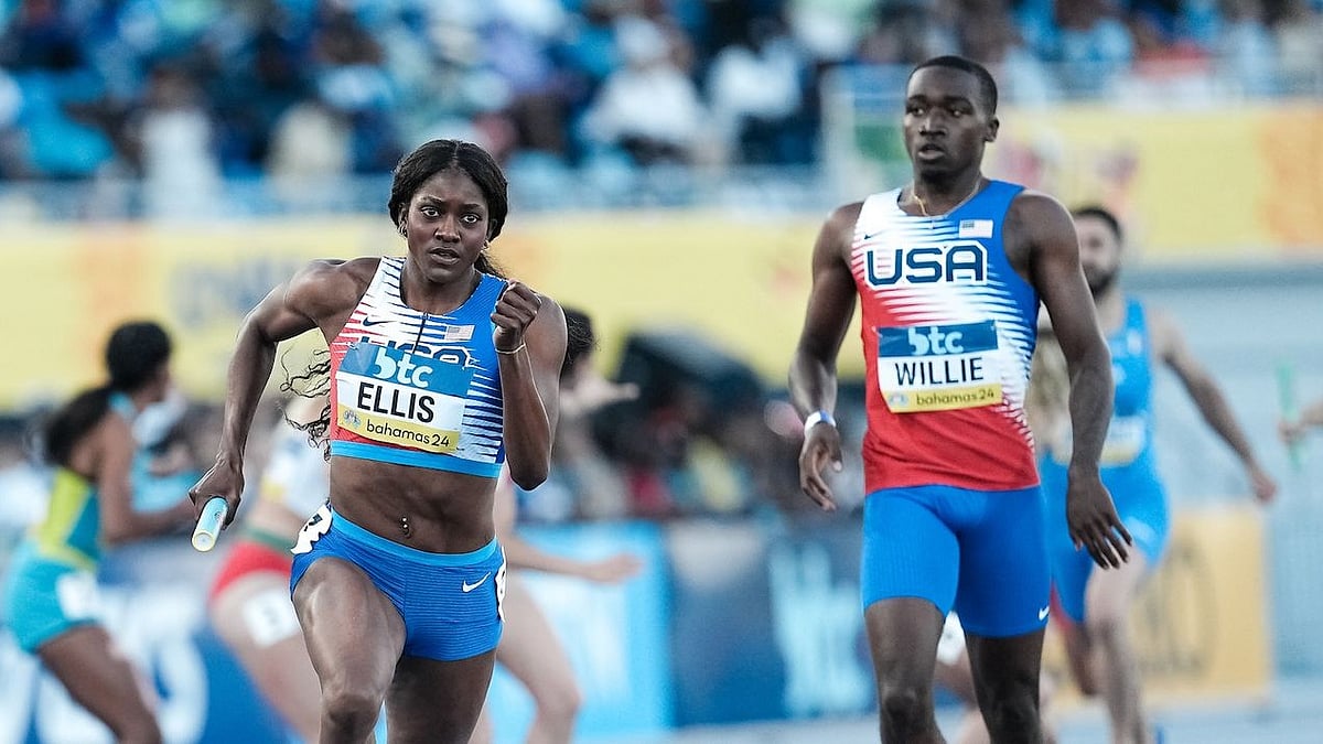 The United States of America contingent won four of the five World Athletics Relays finals, with the nation’s 4x100m women setting a championship record and the mixed 4x400m squad achieving the same feat. - Francesca Grana/World Athletics