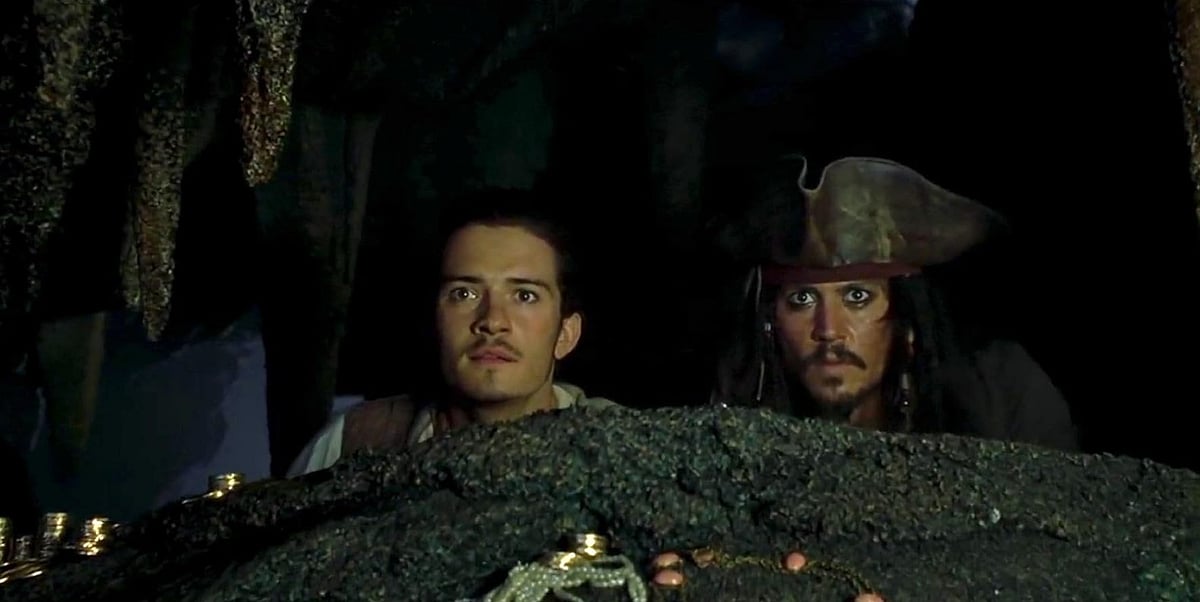 Orlando Bloom & Johnny Depp in Pirates of the Caribbean: The Curse of the Black Pearl - IMDb