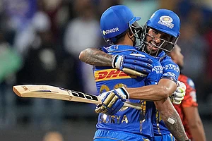 Photo: AP/Rajanish Kakade : Suryakumar Yadav