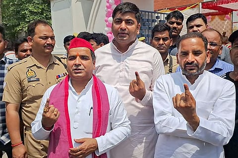 3rd phase of LS polls: SP leaders vote