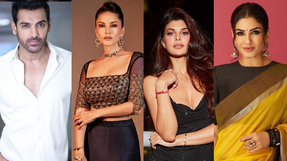 John Abraham, Sunny Leone, Jacqueline Fernandez, Raveena Tandon