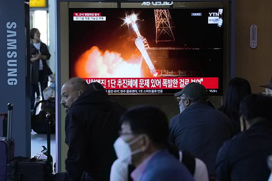 North Korean Rocket Carrying Its 2nd Spy Satellite Explodes Shortly After Launch