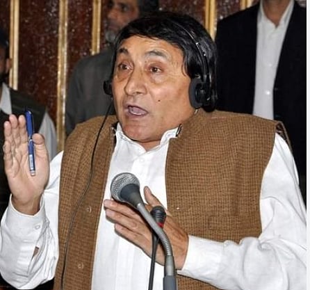 File Photo : Former Jammu and Kashmir minister Qamar Ali Akhoon |