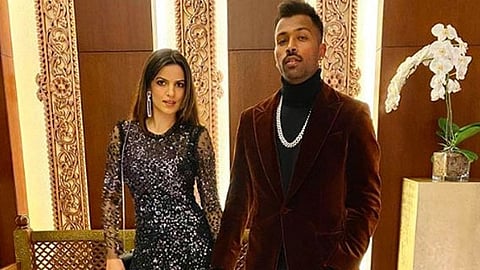 Hardik Pandya and Natasa Stankovic