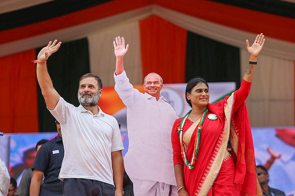 Photo: PTI : Campaign for LS Polls