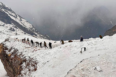 Preparations for Gurudwara Sri Hemkunt Sahib opening