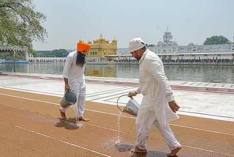 Hot summer day in Amritsar