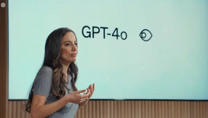 OpenAI CTO Mira Murati During Live Stream Event - OpenAI