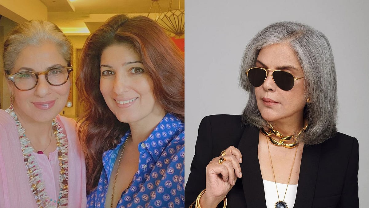 Instagram, Vogue : Twinkle Khanna with Dimple Kapadia; Zeenat Aman