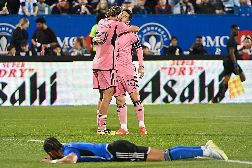 | Photo: Graham Hughes/The Canadian Press via AP : MLS: Inter Miami vs CF Montreal