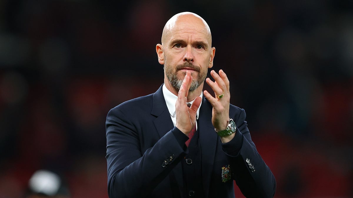 Man Utd manager Erik ten Hag. - null