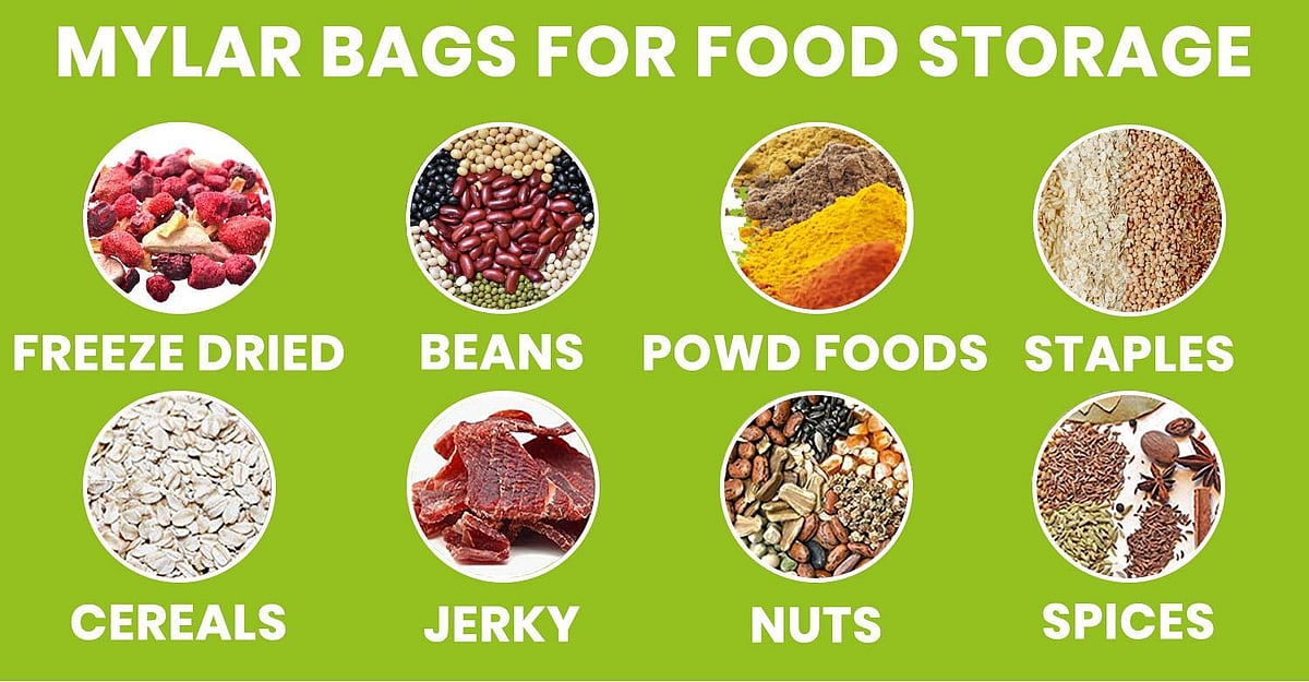 Mylar Bags For Food Storage