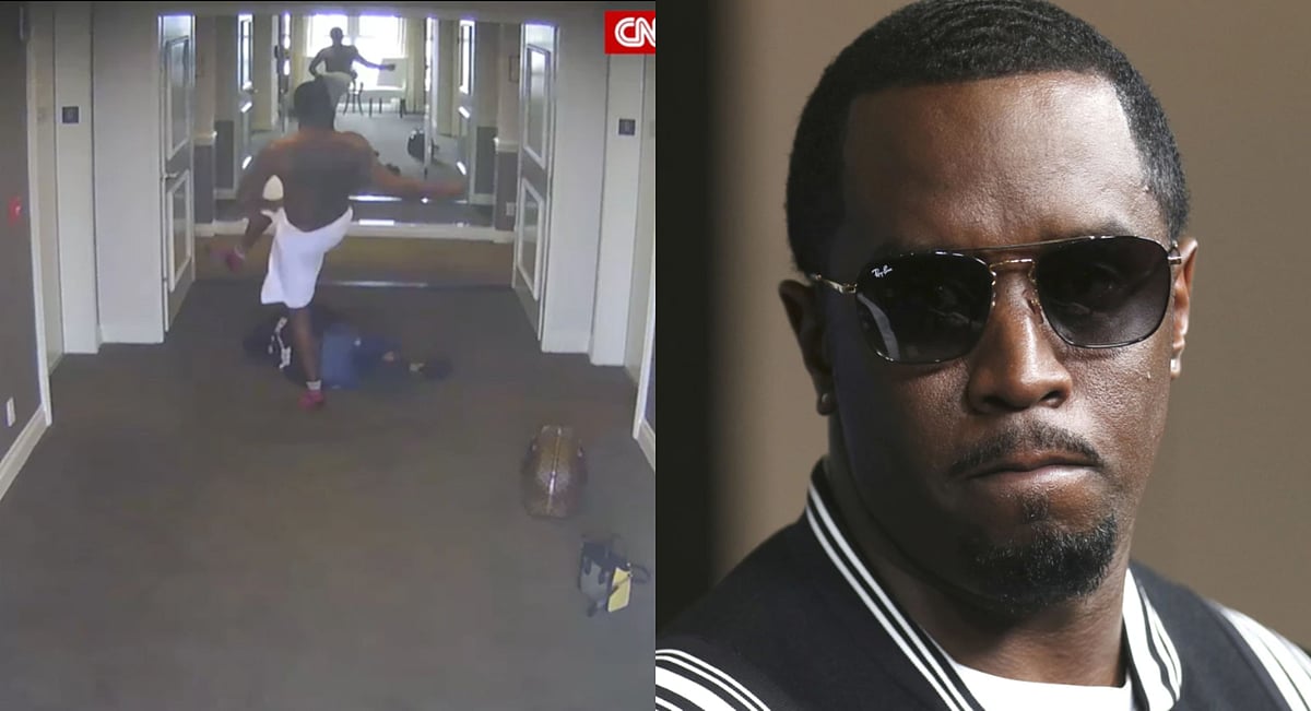 A video allegedly showing Sean Diddy Combs assaulting his ex-girlfriend Cassie in 2016 has resurfaced. - AP